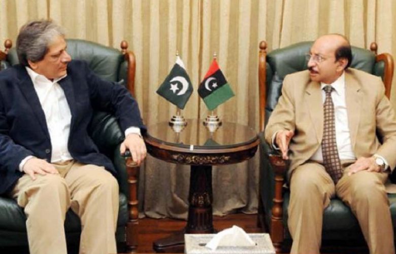 Qaim Ali Shah meet Governor Sindh Dr Ishratul Ibad