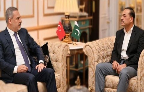 Turkish foreign minister arrives in Pakistan on two-day visit