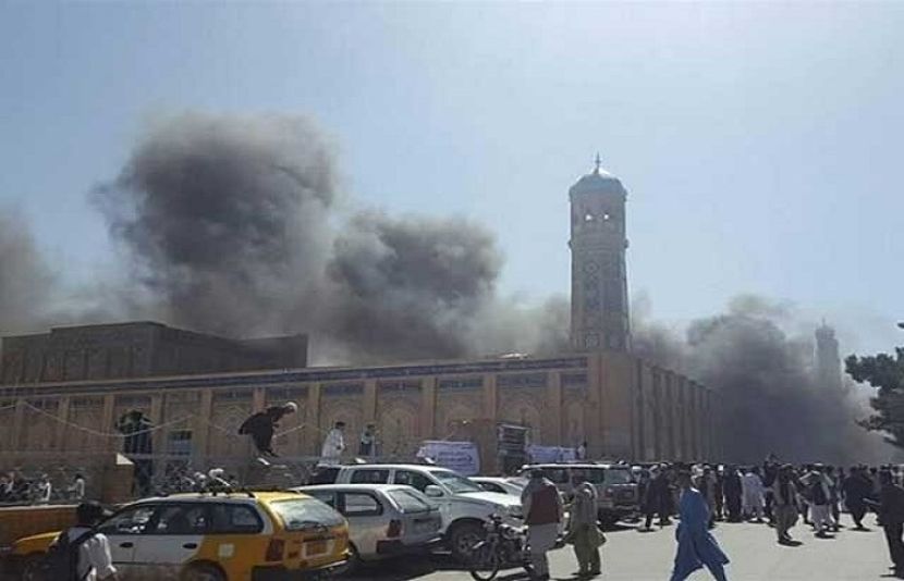افغان صوبہ ہرات کی مسجد میں دھماکا