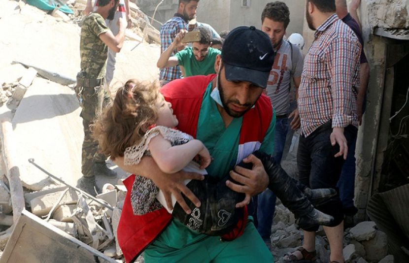 شام: ہسپتال پر بمباری میں 27 افراد جاں بحق