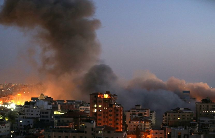 اسرائیل کے غزہ پر فضائی حملے جاری