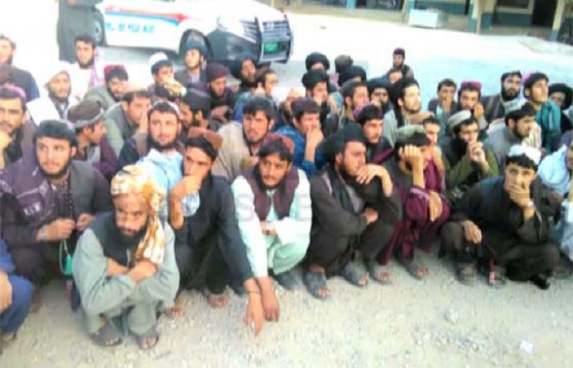 کوئٹہ:سیکیورٹی فورسزکی کارروائی، 100 افغان باشندے گرفتار