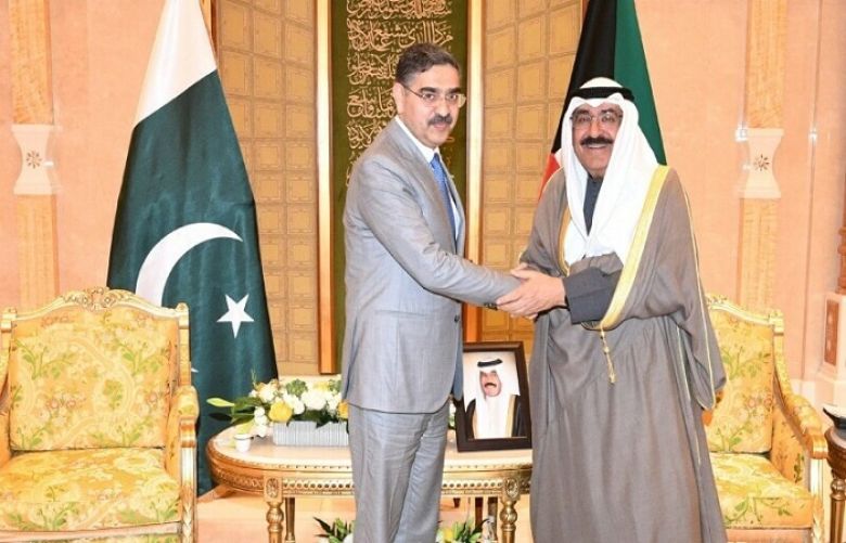 PM Kakar, Kuwait crown prince agree to deepen bilateral ties