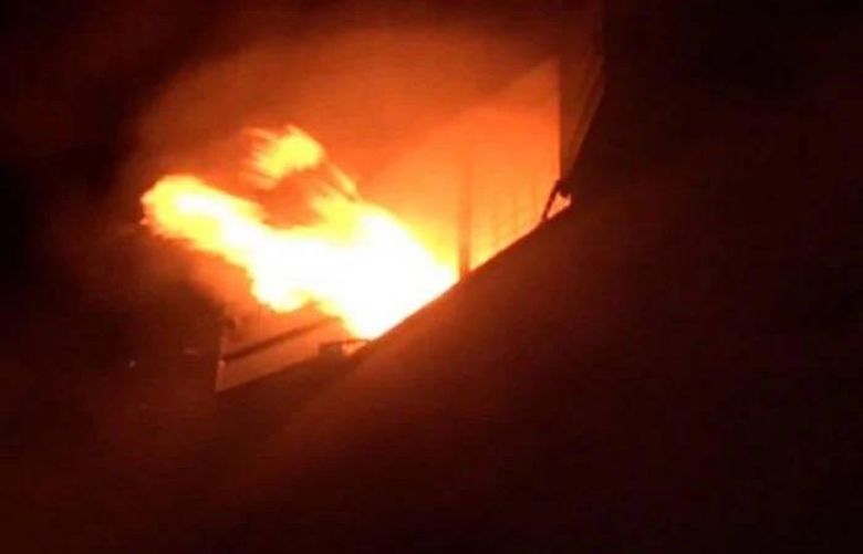Five factory workers seriously injured in oil tanker fire 