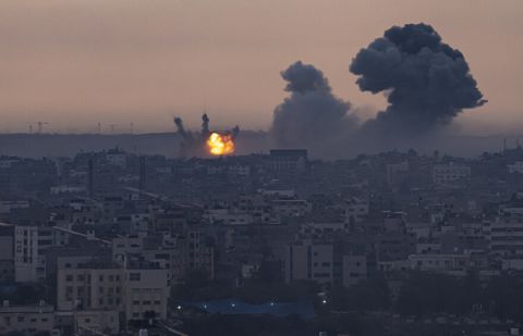 Gaza witnesses another night of intense Israeli bombardment