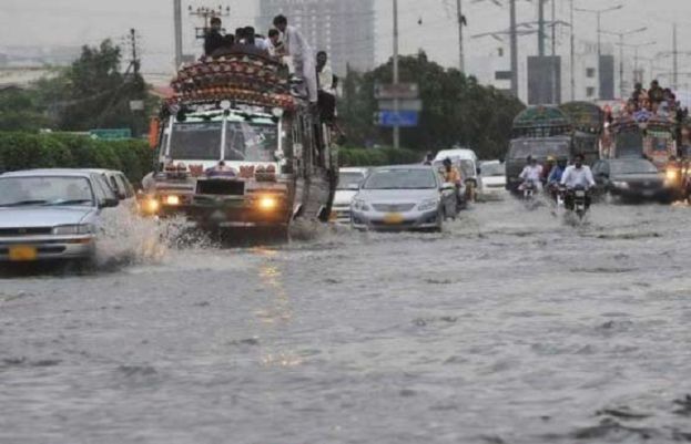 سندھ کے کئی علاقوں میں بارش اور ہوا کی شدت