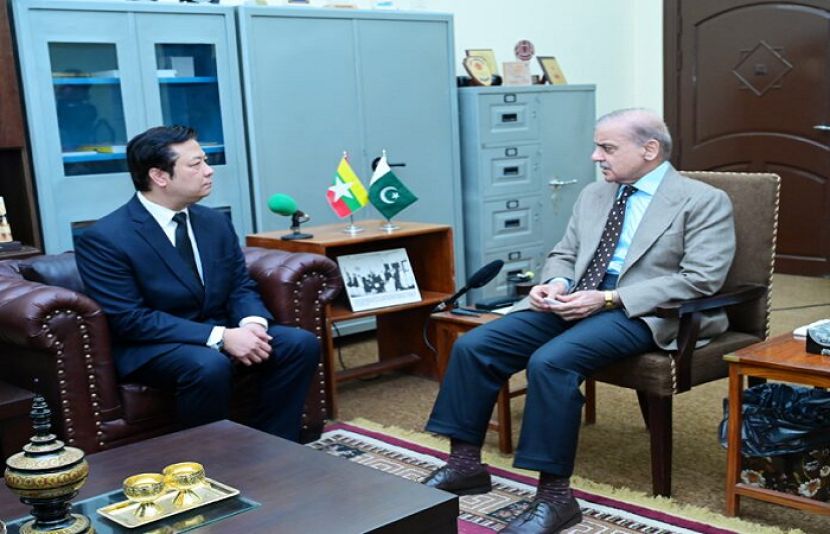 وزیر اعظم کی میانمار کے سفیر سے ملاقات