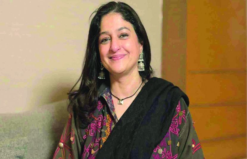 پاکستانی اداکارہ اور سماجی کارکن نادیہ جمیل۔