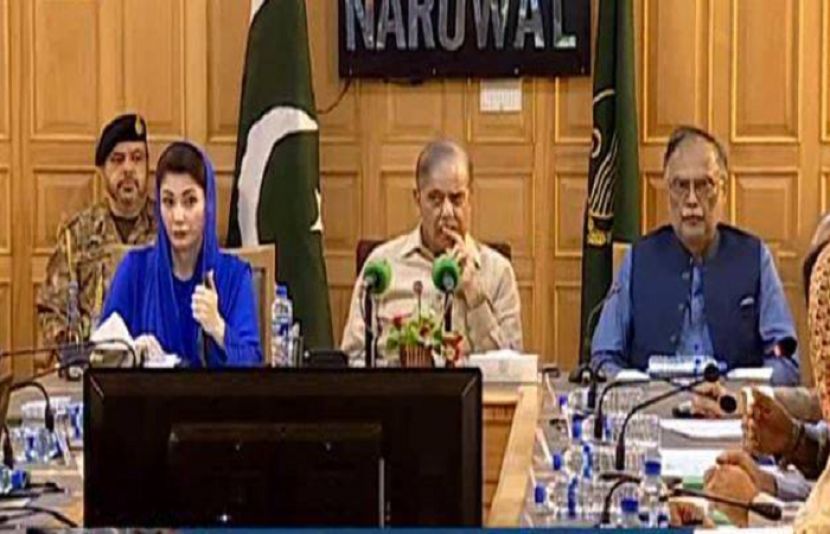 وزیراعظم شہباز شریف ، وزیراعلیٰ پنجاب مریم نواز کا سیلاب سے متاثرہ علاقوں کا دورہ، حکام کی جانب سے تفصیلی بریفنگ