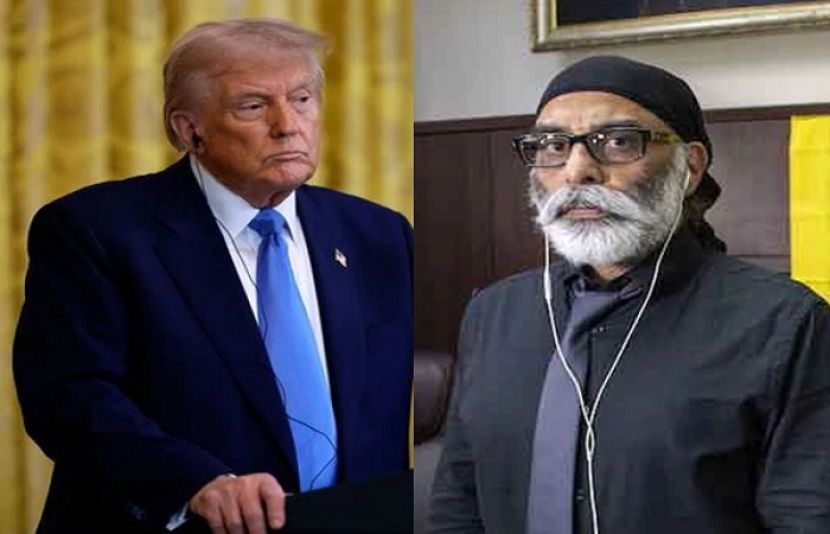 مودی حکومت کو ایک اور جھٹکا؛ ٹرمپ کا خالصتان تحریک کے رہنما کو خط