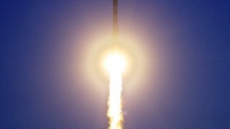 روسی خلائی راکٹ لانچ کے فوری بعد تباہ