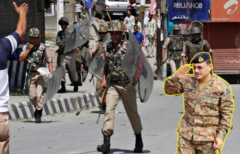 بھارت کا خطے پر اپنا ناجائز قبضہ