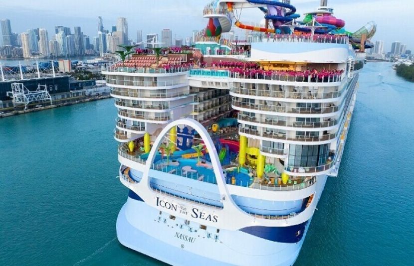 دنیا کے سب سے بڑے بحری جہاز کو ’آئیکون آف دی سیز‘ کا نام دیا گیا ہے