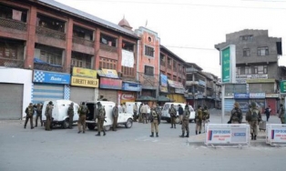 Kashmir curfew