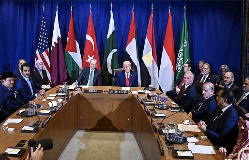 وزیراعظم محمد شہباز شریف کی نیویارک میں عرب اسلامی سربراہی اجلاس میں شرکت