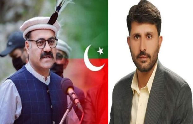 گلگت بلتستان کےوزیر منصوبہ بندی فتح اللہ خان اور پیپلز پارٹی کے رہنما جمیل احمد