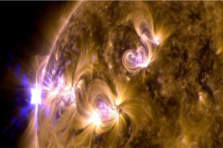 سورج کی سطح کی تازہ تصاویر