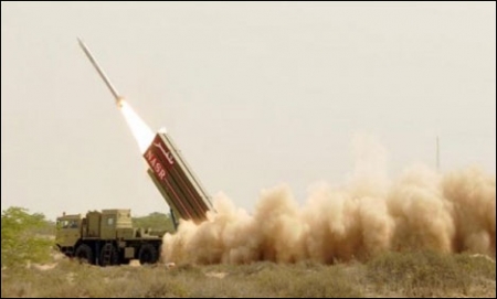 شارٹ رینج میزائل حتف نائن نصر میزائل کا کامیاب تجربہ