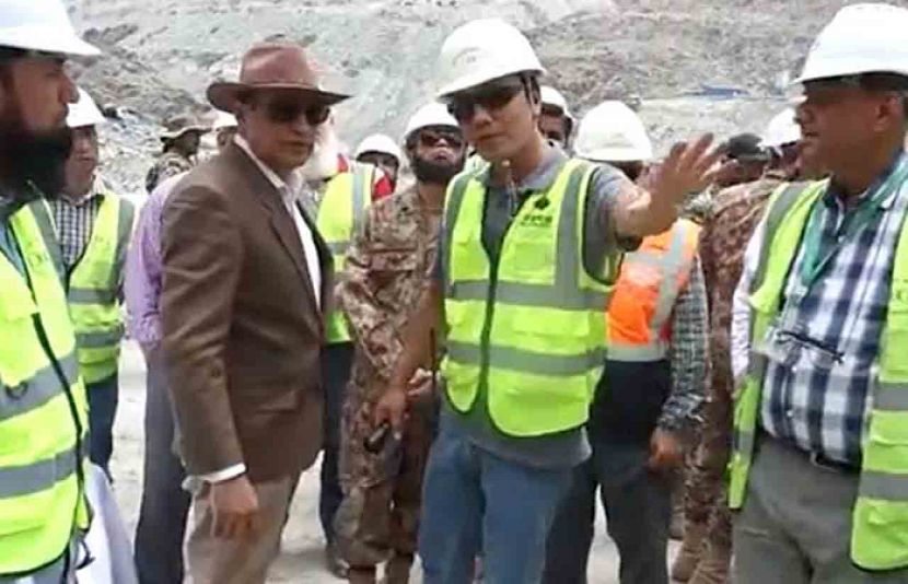 چیئرمین واپڈا سجاد غنی نے دیامر بھاشا ڈیم پروجیکٹ کا دورہ