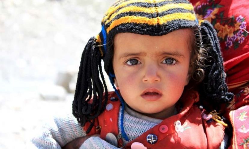 وادی کیلاش کا ایک بچہ