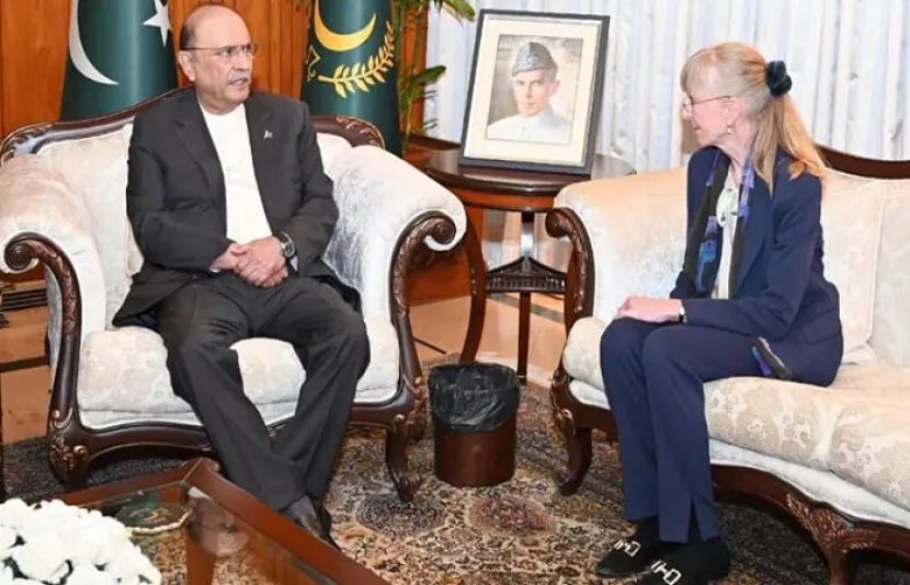 صدرمملکت سے جرمن سفیر کی ملاقات، دوطرفہ تعلقات، تجارت و سرمایہ کاری کے فروغ پر تبادلۂ خیال