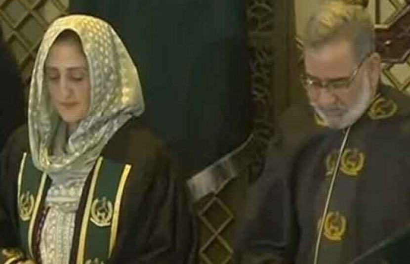 خیبرپختونخوا اسمبلی: اسپیکر اور ڈپٹی اسپیکر نے حلف اٹھا لیا