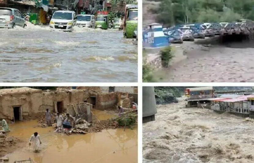 مون سون سپیل جاری، سیلابی حادثات سےخواتین اور بچوں سمیت دس افراد جاں بحق