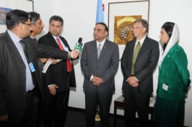 پولیو کے خاتمہ میںتیزی سے پیشرفت کی ہے:صدرزرداری