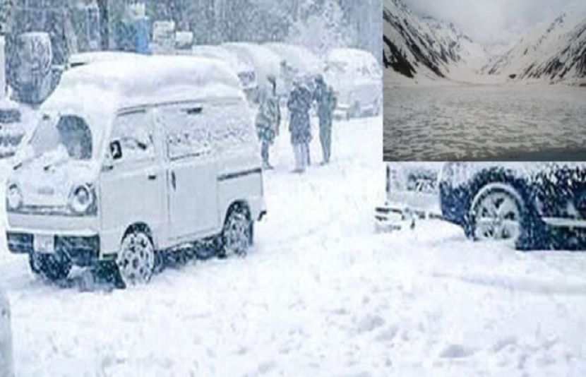 گلگت بلتستان اور خیبرپختونخوا کے سیاحتی علاقوں میں برفباری کے باعث سردی کی شدت میں مزید اضافہ ہوگیا ہے