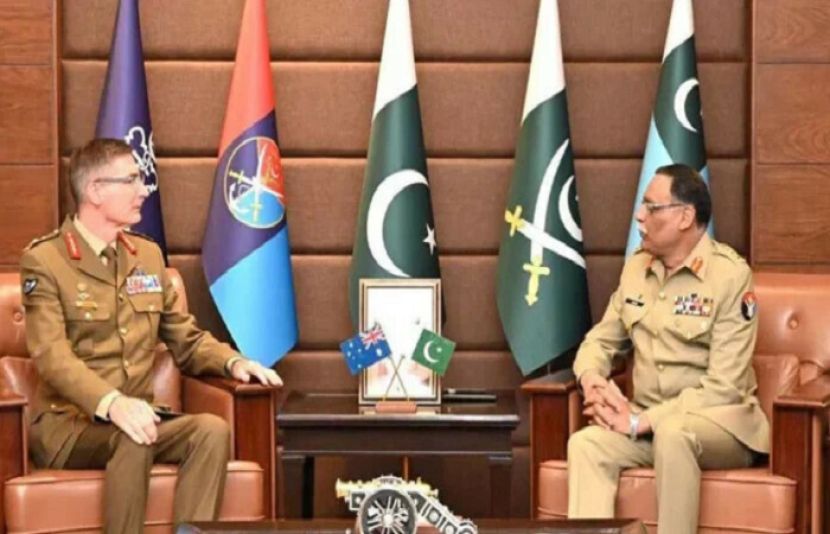 چیئرمین جوائنٹ چیفس آف اسٹاف کمیٹی جنرل ساحر شمشاد مرزا کا آسٹریلیا کا دورہ