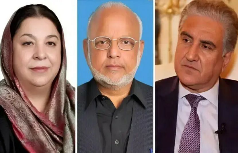 شاہ محمود قریشی اور یاسمین راشد