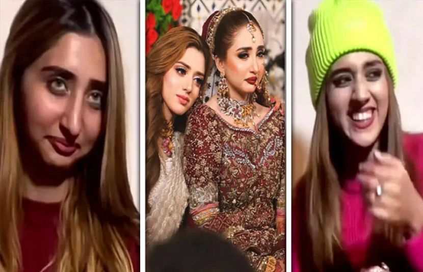 ٹک ٹاکر جنت مرزا اور ان کی بہن سحر مرزا کی ایک حالیہ ویڈیو سوشل میڈیا پر وائرل ہو رہی ہے جس میں دونوں بغیر کسی فلٹر اور پروفیشنل لائٹنگ کے نظر آ رہی ہیں۔