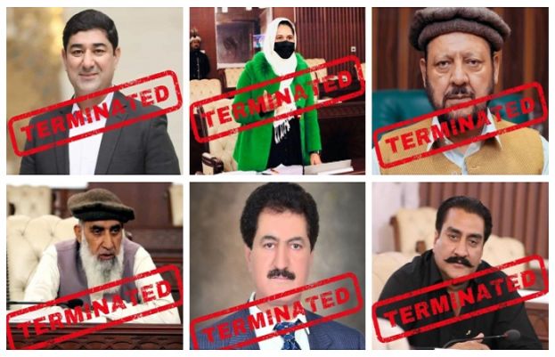 پی ٹی آئی نے وزیراعلیٰ گلگت بلتستان حاجی گلبر خان سمیت 12 اراکین اسمبلی کی بنیادی رکنیت ختم کر دی