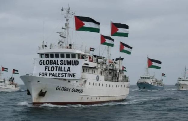 اسرائیلی فوج نے گلوبل صمود فلوٹیلا پر حملہ کردیا