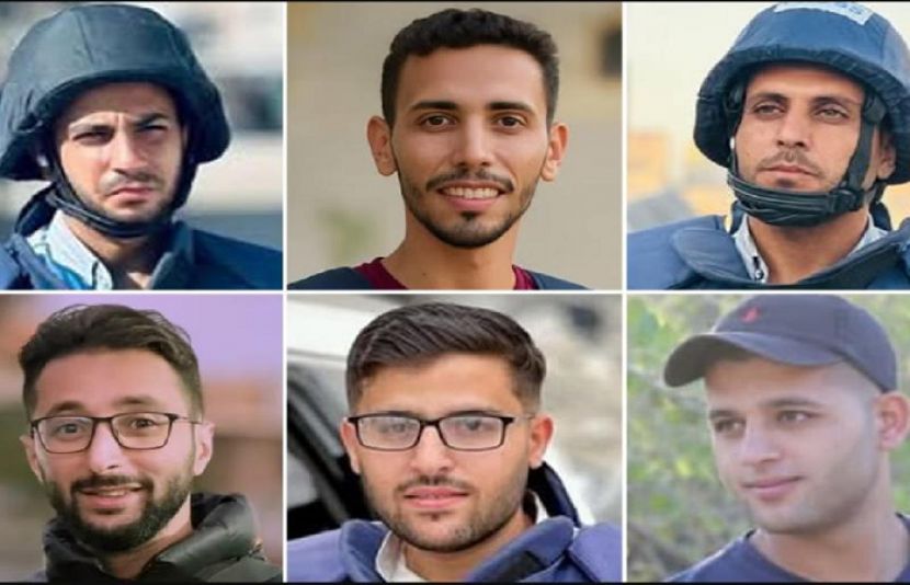 غزہ کے النصر اسپتال پر اسرائیلی حملہ، 6 صحافی شہید
