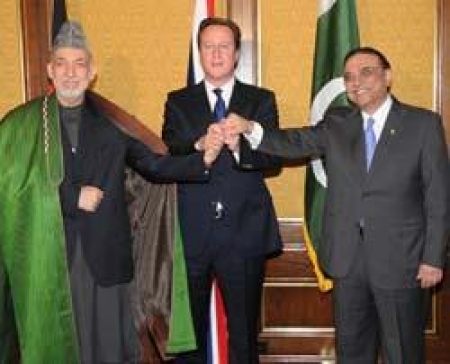 پاکستان،افغانستان ،برطانیہ کا امن کیلئے تعاون کا عزم