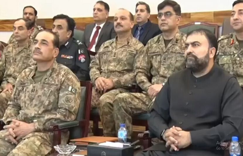 فیلڈ مارشل سید عاصم منیرکا تربت کا دورہ