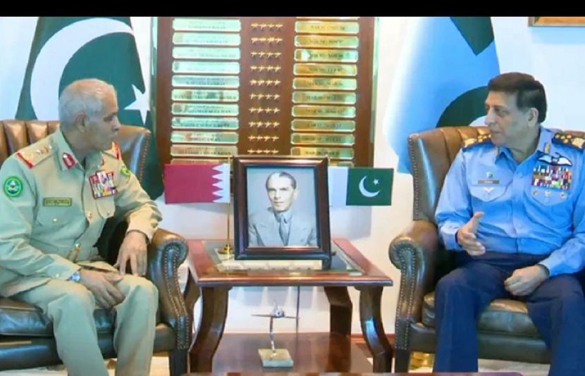 بحرین کے ڈیفنس فورس چیف آف اسٹاف کا سربراہ پاک فضائیہ سے ملاقات