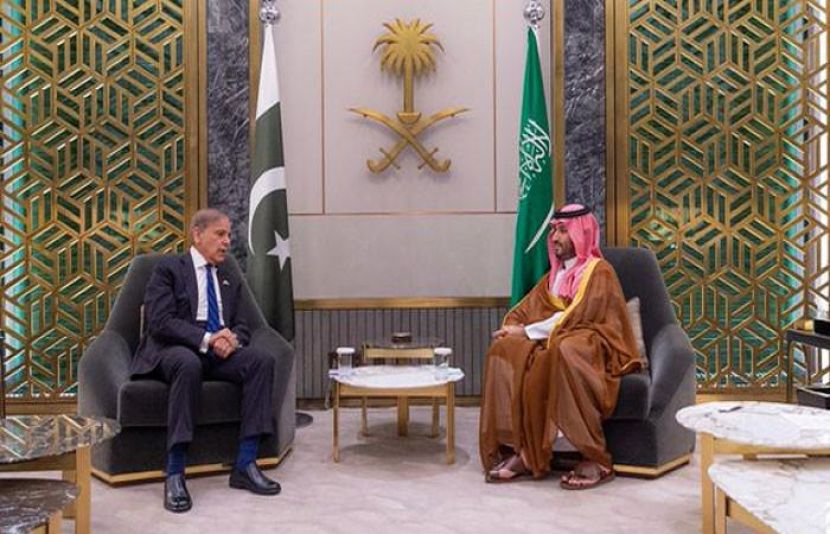 وزیراعظم کی سعودی ولی عہد سے ملاقات، عید کی مبارکباد دی