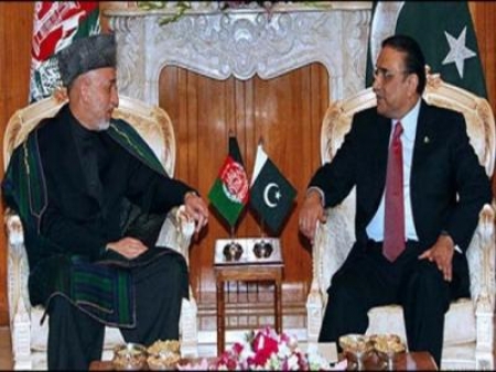 صدر مملکت اورحامدکرزئی کااعتماد سازی اورجامع شراکت داری کومزید مضبوط بنانے پراتفاق