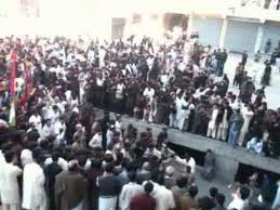 پشاور: 9 محرم الحرام کا مرکزی جلوس امام بار گاہ حسینیہ ہال سے برآمد