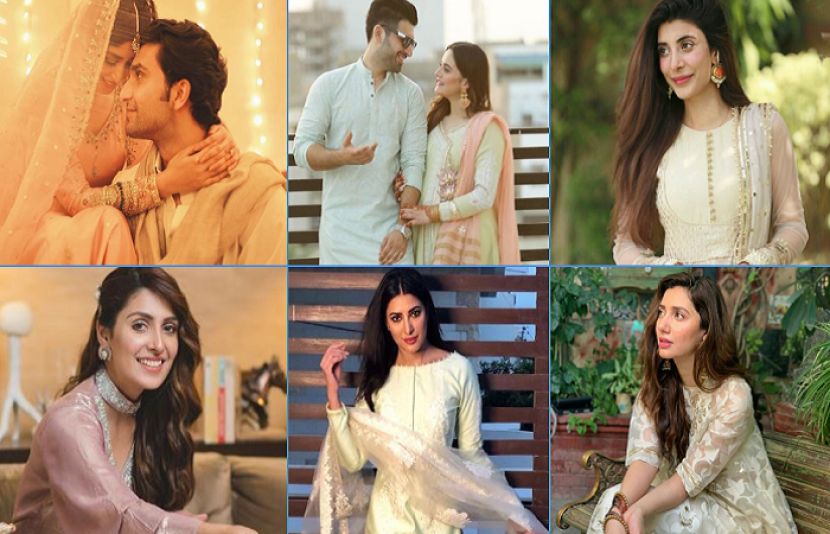 شوبز شخصیات کی جانب سے مداحوں کو عید کی مبارک باد