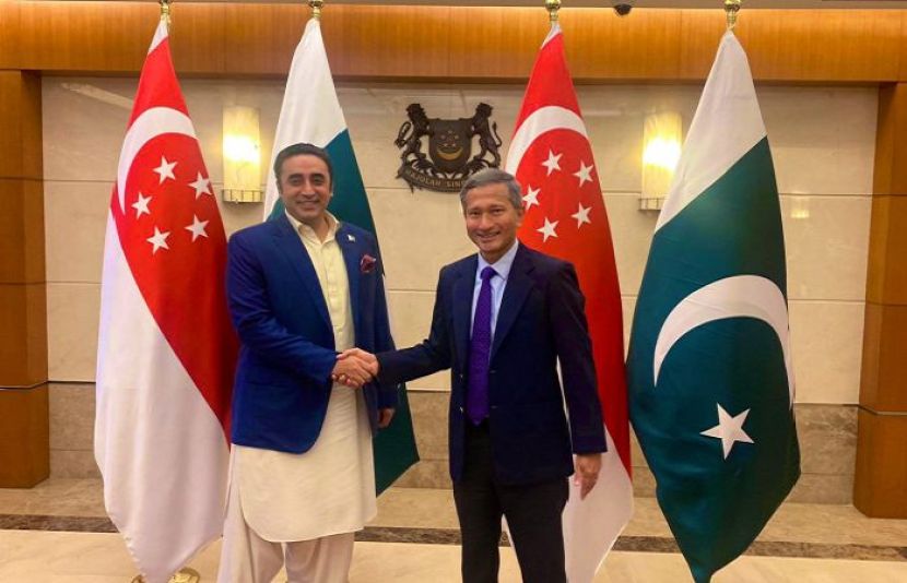 بلاول بھٹو کی سنگاپور کے وزیر خارجہ سے ملاقات