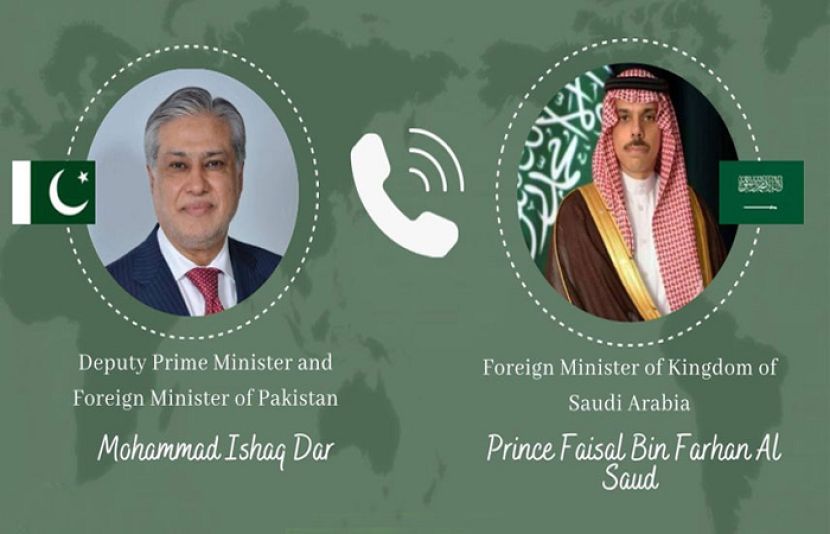 پاکستان اور سعودی عرب کا خطے میں امن و استحکام کیلئے اپنے مشترکہ عزم کا اعادہ