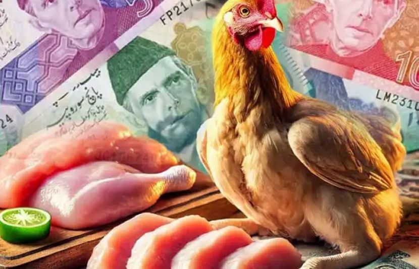 پشاور میں مرغی کی قیمت میں ایک ہفتے کے دوران 20 روپے کا اضافہ ہوا۔