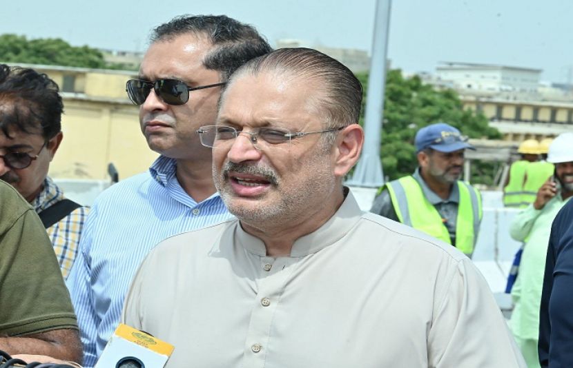 شرجیل میمن کا عزم جام صادق پل ایک ہفتے میں مکمل ہوگا