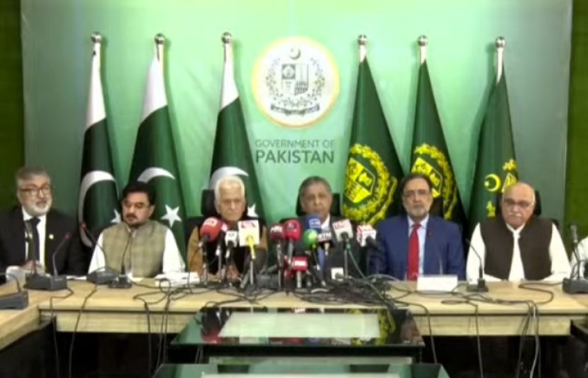 وفاقی وزرا کی اسلام آباد میں پریس کانفرنس