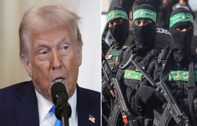 صدر ٹرمپ نے کہا ہے کہ حماس نے یرغمالیوں کی لاشیں واپس نہ کیں تو امن معاہدے میں شامل ممالک مشترکہ کارروائی کریں گے