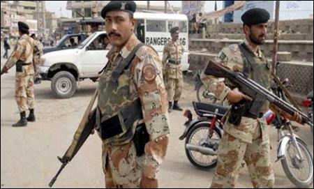 کراچی: رینجرز نے ہنگامہ آرائی کے الزا م میں متعدد افراد کوحراست لے لیا