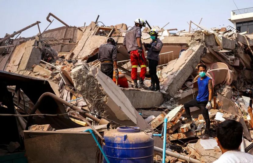 میانمار میں آنے والے قیامت خیز زلزلے سے ہلاک افراد کی تعداد مسلسل بڑھ رہی ہے۔